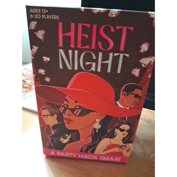 Heist Night A Party Hack Game Ages 13 + 6 To 20 Players 120 Minute Game - Picture 1 of 5